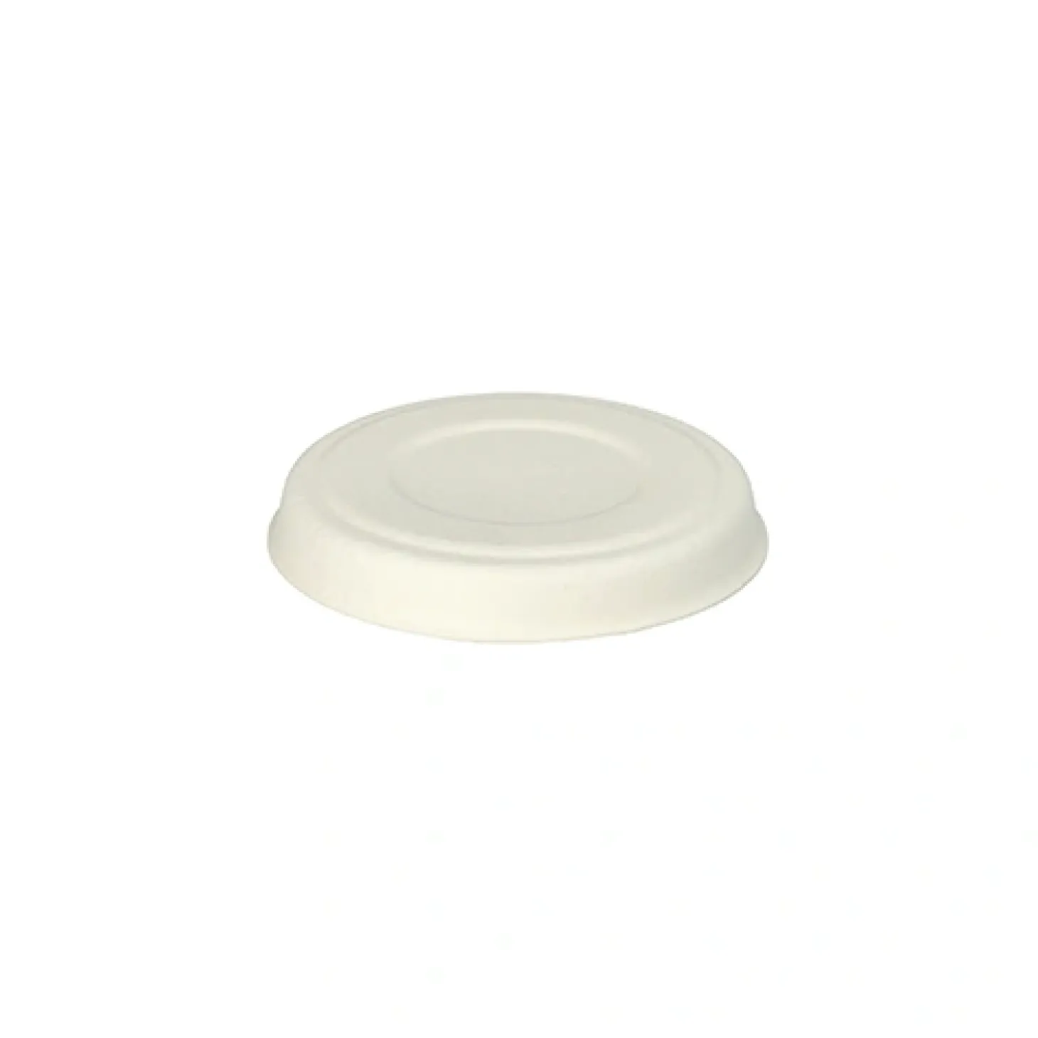 PAPSTAR Deckel für Dressingschalen Zuckerrohr "pure" Ø 7,5 cm weiß