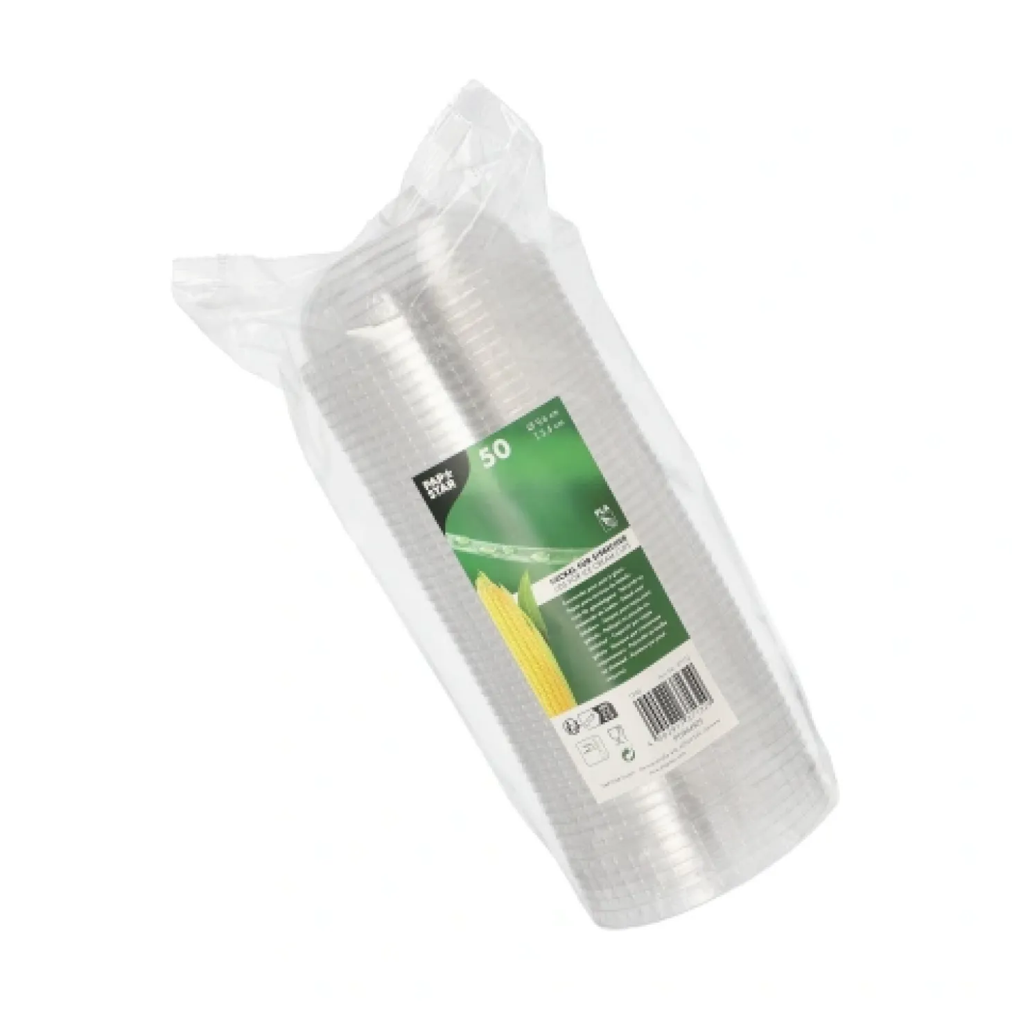 PAPSTAR Deckel für Eisbecher PLA rund Ø 9,6 cm, 3,5 cm