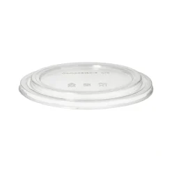 PAPSTAR Deckel für Salatschalen, PLA rund Ø 18,4 cm, 2 cm klar