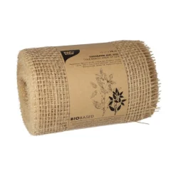 PAPSTAR Dekoband Jute 10 m x 15 cm natur auf Rolle