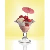 PAPSTAR Deko-Picker 10 cm farbig sortiert "Eisschirmchen uni"