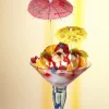 PAPSTAR Deko-Picker 10 cm farbig sortiert "Eisschirmchen"