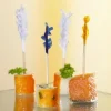 PAPSTAR Deko-Picker 6,8 cm farbig sortiert "Frills"