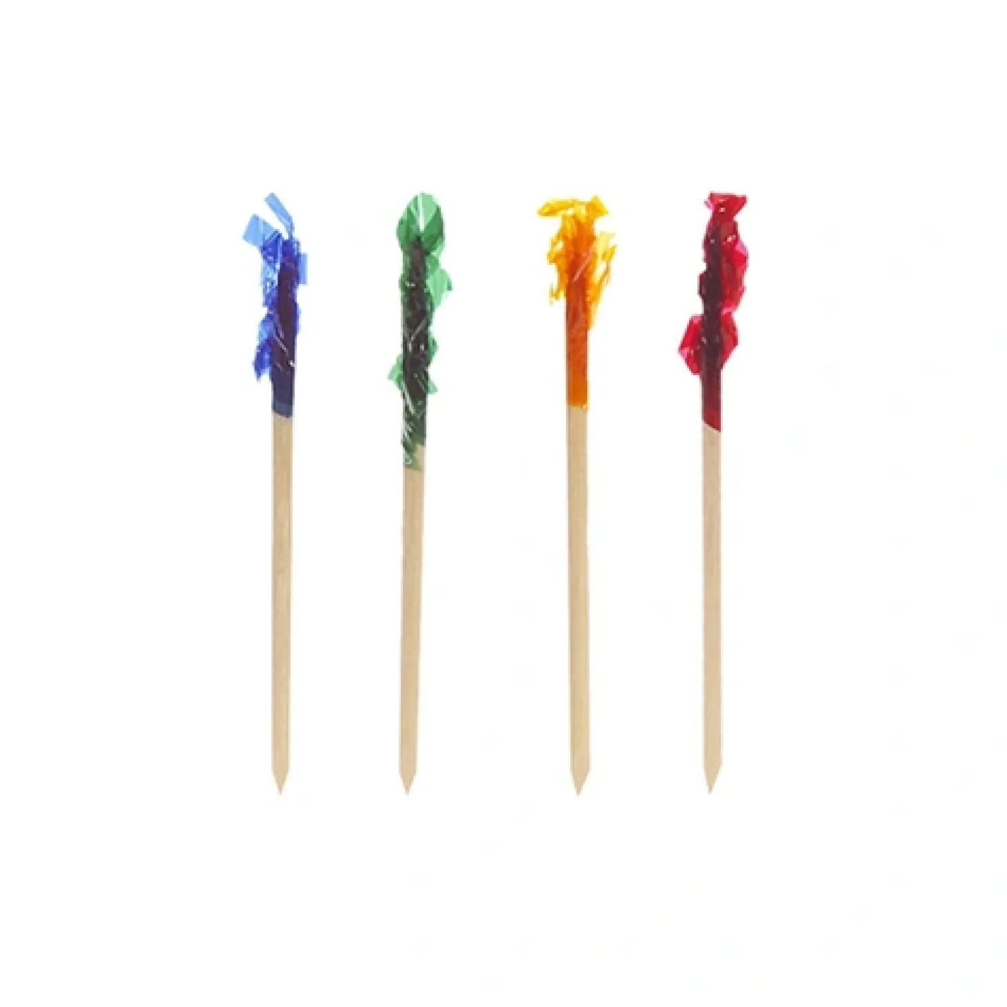 PAPSTAR Deko-Picker 6,8 cm farbig sortiert "Frills"
