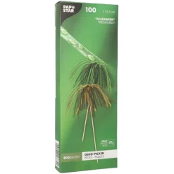 PAPSTAR Deko-Picker 15,5 cm farbig sortiert "Feuerwerk"
