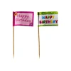 PAPSTAR Deko-Picker 8 cm "Happy Birthday"