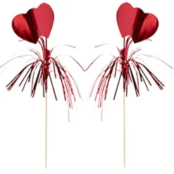 PAPSTAR Deko-Picker 22 cm rot "Amore"