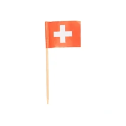 PAPSTAR Deko-Picker 8 cm "Schweiz"