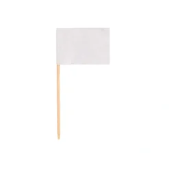 PAPSTAR Deko-Picker 8 cm weiß