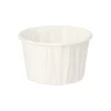 PAPSTAR Dressingbecher, Papier "pure" 110 ml Ø 7 cm, 4,2 cm weiß