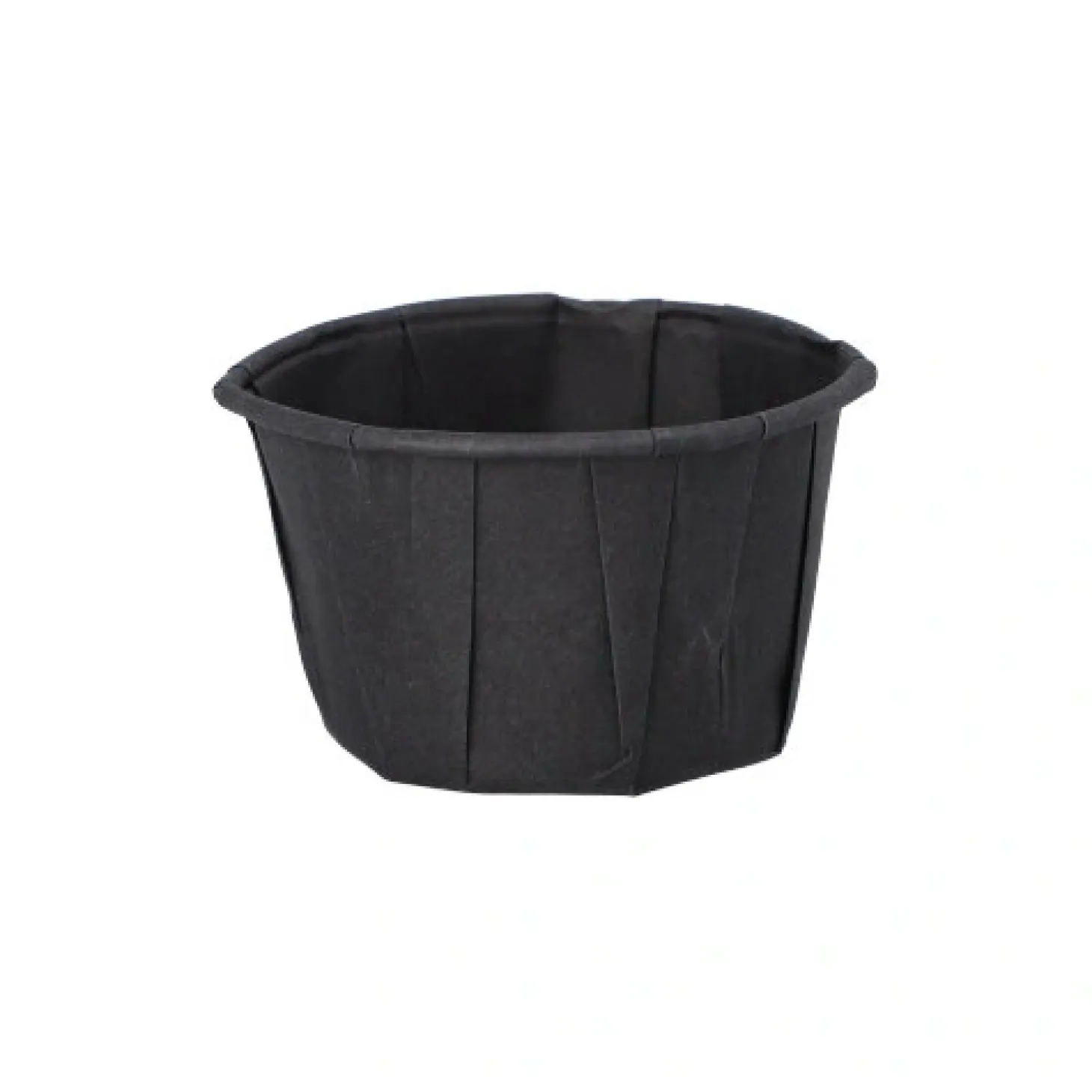 PAPSTAR Dressingbecher, Papier 50 ml Ø 5,8 cm, 3,5 cm schwarz