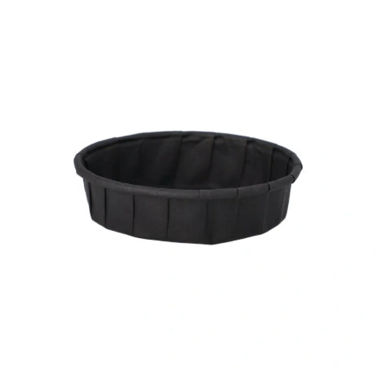 PAPSTAR Dressingbecher, Papier 25 ml Ø 6 cm, 1,5 cm schwarz