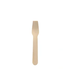 PAPSTAR Eislöffel Holz "pure" 9,4 cm