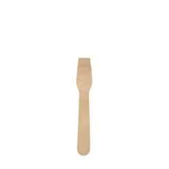 PAPSTAR Eislöffel, Holz "pure" 9,4 cm gewachst