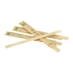 PAPSTAR Essstäbchen Bambus "pure" 21 cm einzeln gehüllt