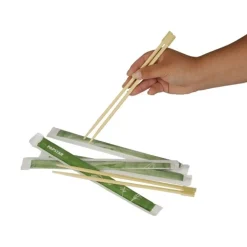 PAPSTAR Essstäbchen "pure" 23 cm einzeln gehüllt