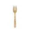 PAPSTAR Fingerfood - Gabeln, Bambus "pure" 12 cm