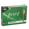 PAPSTAR Fingerfood - Löffel, Bambus "pure" 9,5 cm