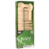 PAPSTAR Fingerfood - Löffel, Holz "pure" 7,6 cm, 10 x 100 Stück