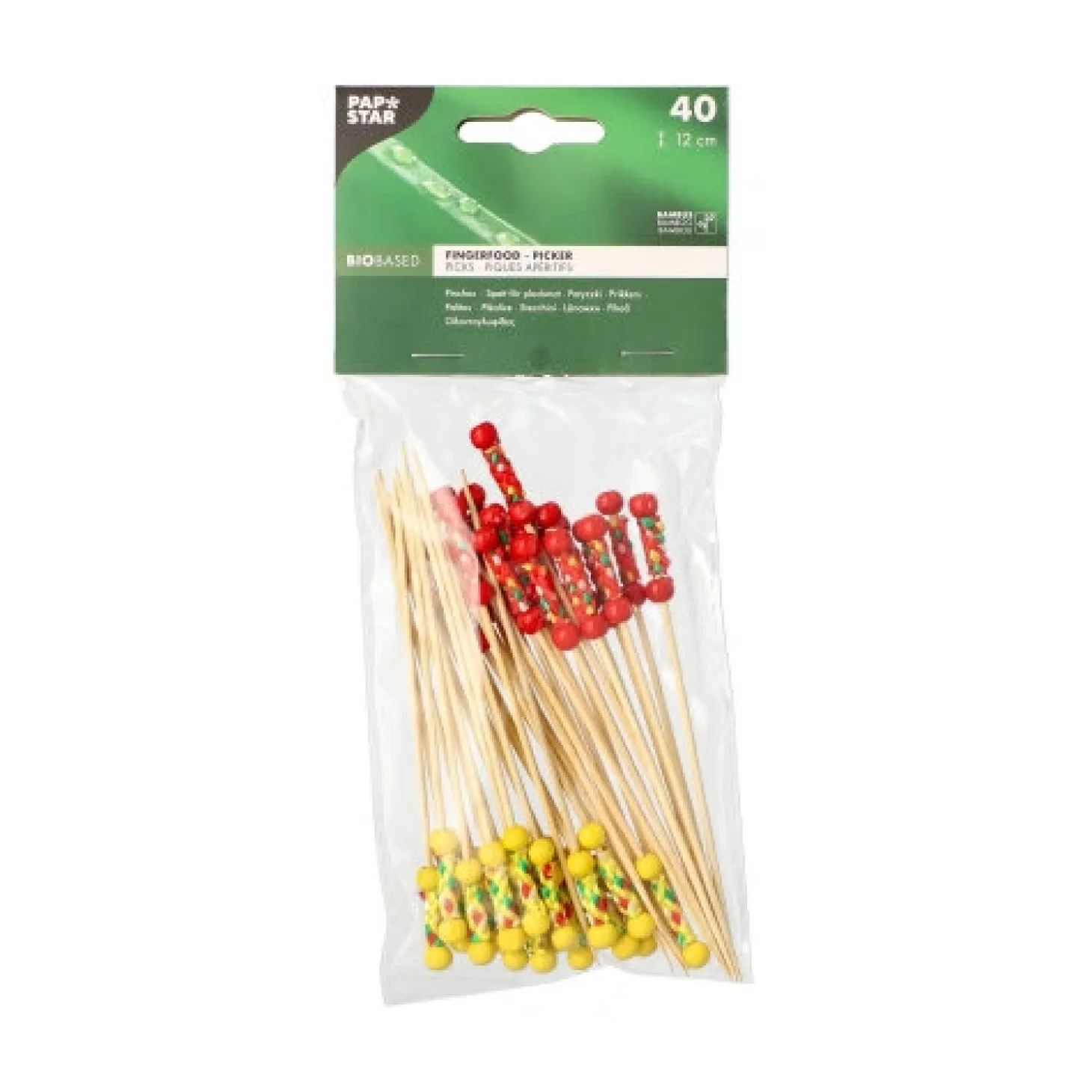 PAPSTAR Fingerfood - Picker 12 cm "Mexico", 15 x 40 Stück