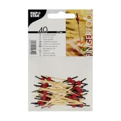 PAPSTAR Fingerfood - Picker 7 cm "Red Pearl", 15 x 40 Stück