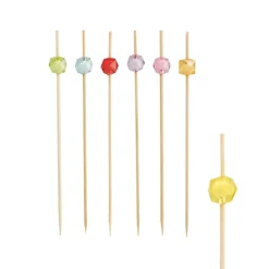 PAPSTAR Fingerfood - Picker 12 cm farbig sortiert "Square", 10 x 100 Stück
