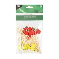 PAPSTAR Fingerfood - Picker 12 cm "Fruit", 15 x 40 Stück
