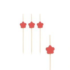 PAPSTAR Fingerfood - Picker 7 cm "Flower", 15 x 40 Stück
