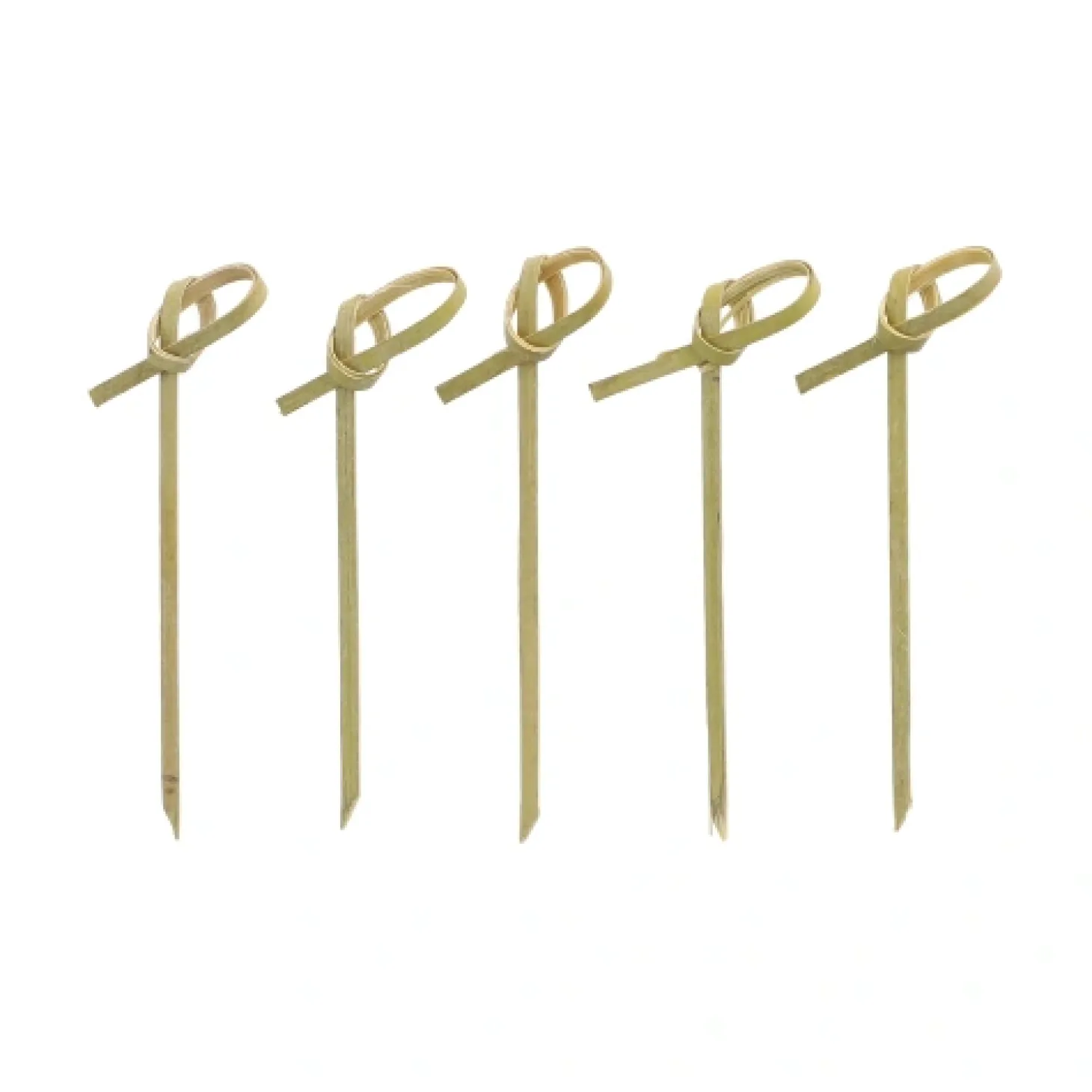 PAPSTAR Fingerfood - Picker "pure" 6 cm "Knoten", 10 x 250 Stück