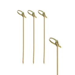 PAPSTAR Fingerfood - Picker "pure" 10 cm "Knoten", 15 x 40 Stück