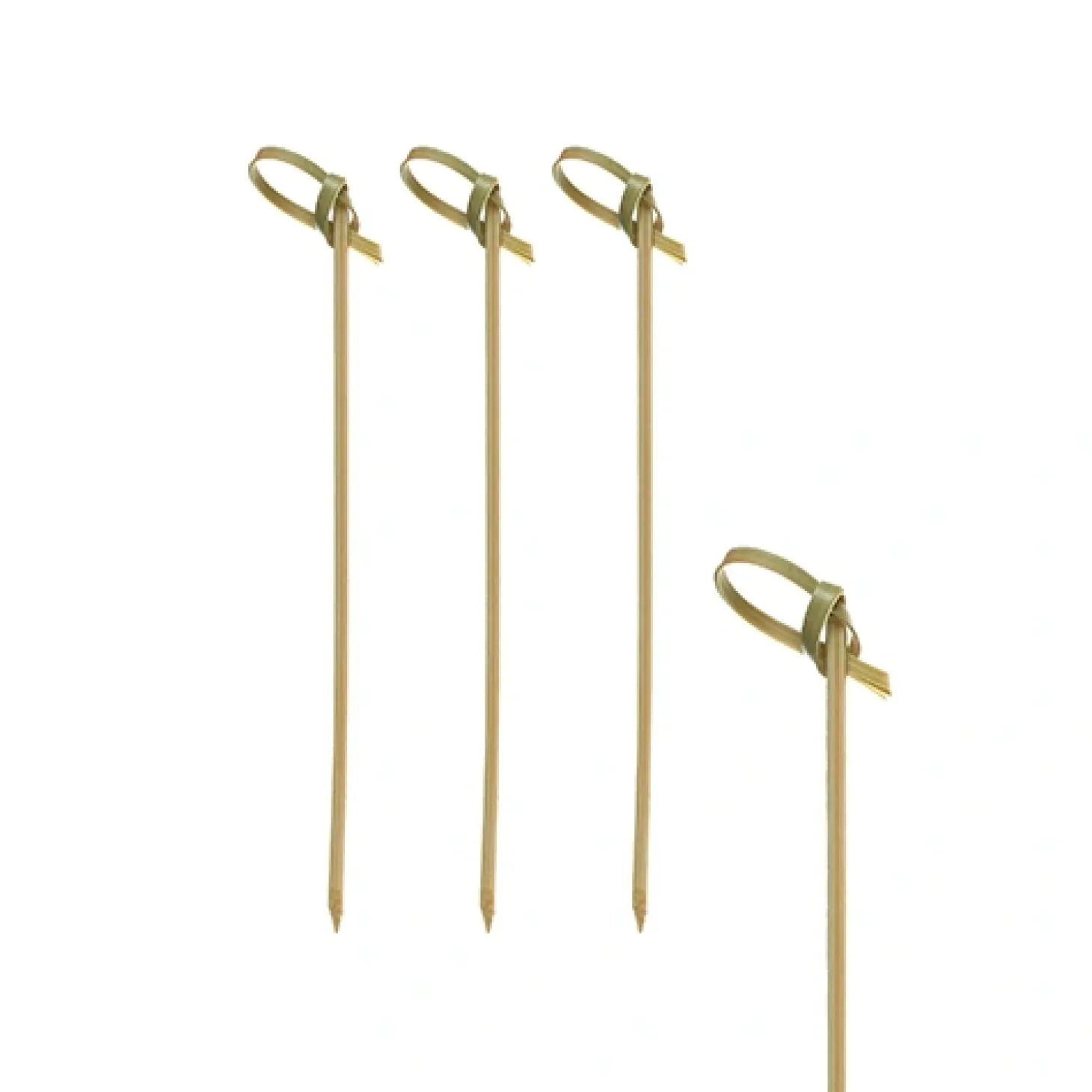 PAPSTAR Fingerfood - Picker "pure" 10 cm "Knoten", 6 x 250 Stück
