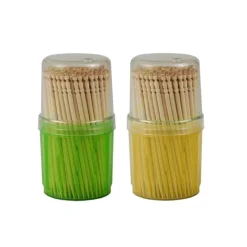 PAPSTAR Fingerfood - Picker rund 6,5 cm gedrechselt, im Spender