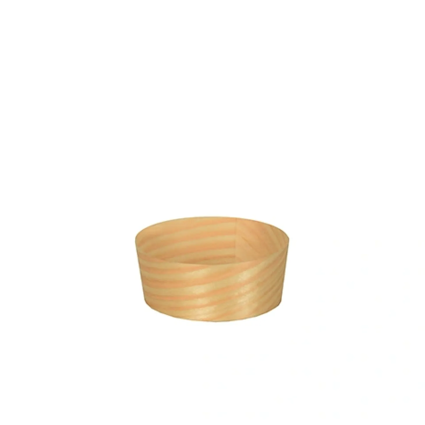 PAPSTAR Fingerfood - Schalen, Holz "pure" rund Ø 5 cm, 2 cm