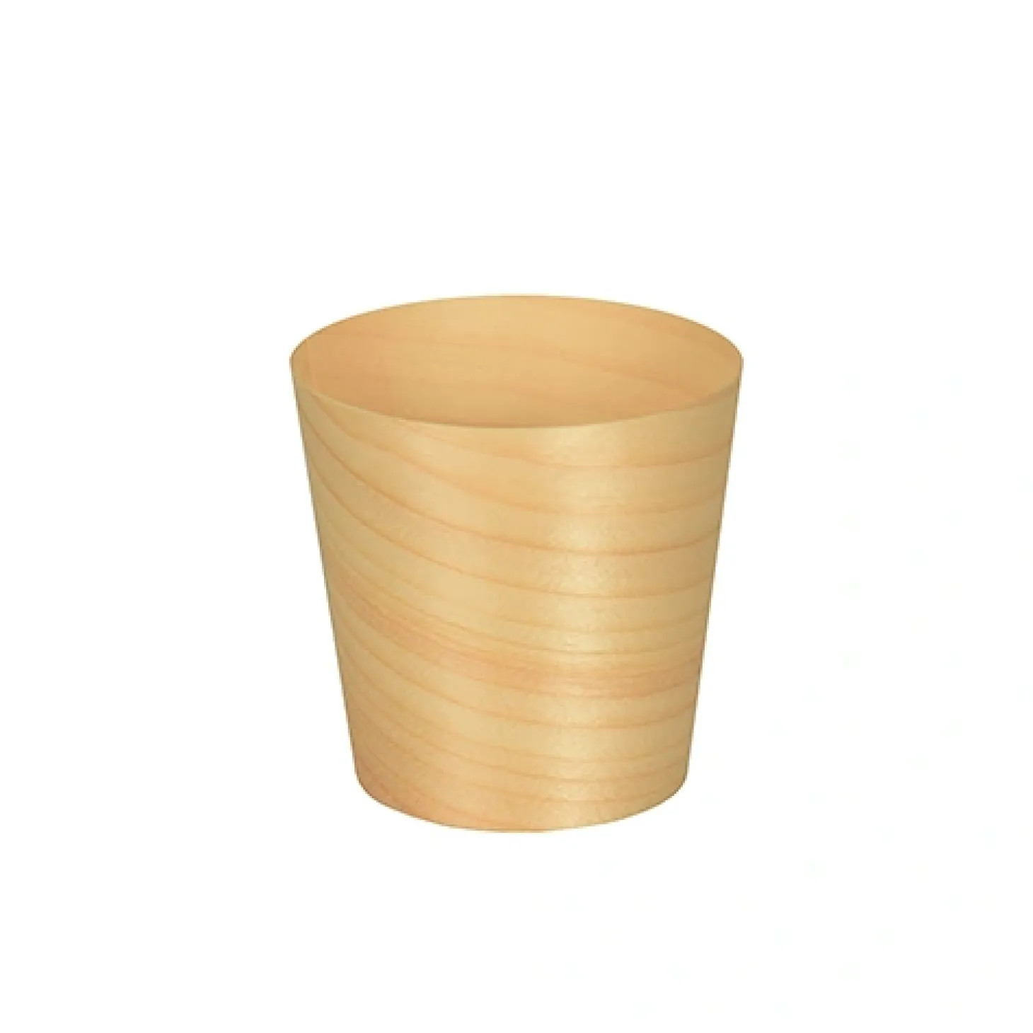 PAPSTAR Fingerfood - Schalen, Holz "pure" rund Ø 6 cm, 6 cm
