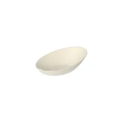 PAPSTAR Fingerfood - Schalen, Zuckerrohr "pure" 20 ml 8 cm x 5 cm weiß "Egg"