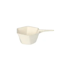 PAPSTAR Fingerfood - Schalen Zuckerrohr "pure" 25 ml 3 cm x 9,5 cm x 6,3 cm weiß "Hexagon", 10 x 50 Stück