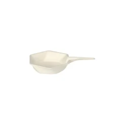 PAPSTAR Fingerfood - Schalen Zuckerrohr "pure" 15 ml 1,5 cm x 9,5 cm x 6,3 cm weiß "Hexagon", 12 x 12 Stück