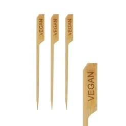 PAPSTAR Fingerfood - Spieße "pure" 12 cm "VEGAN"
