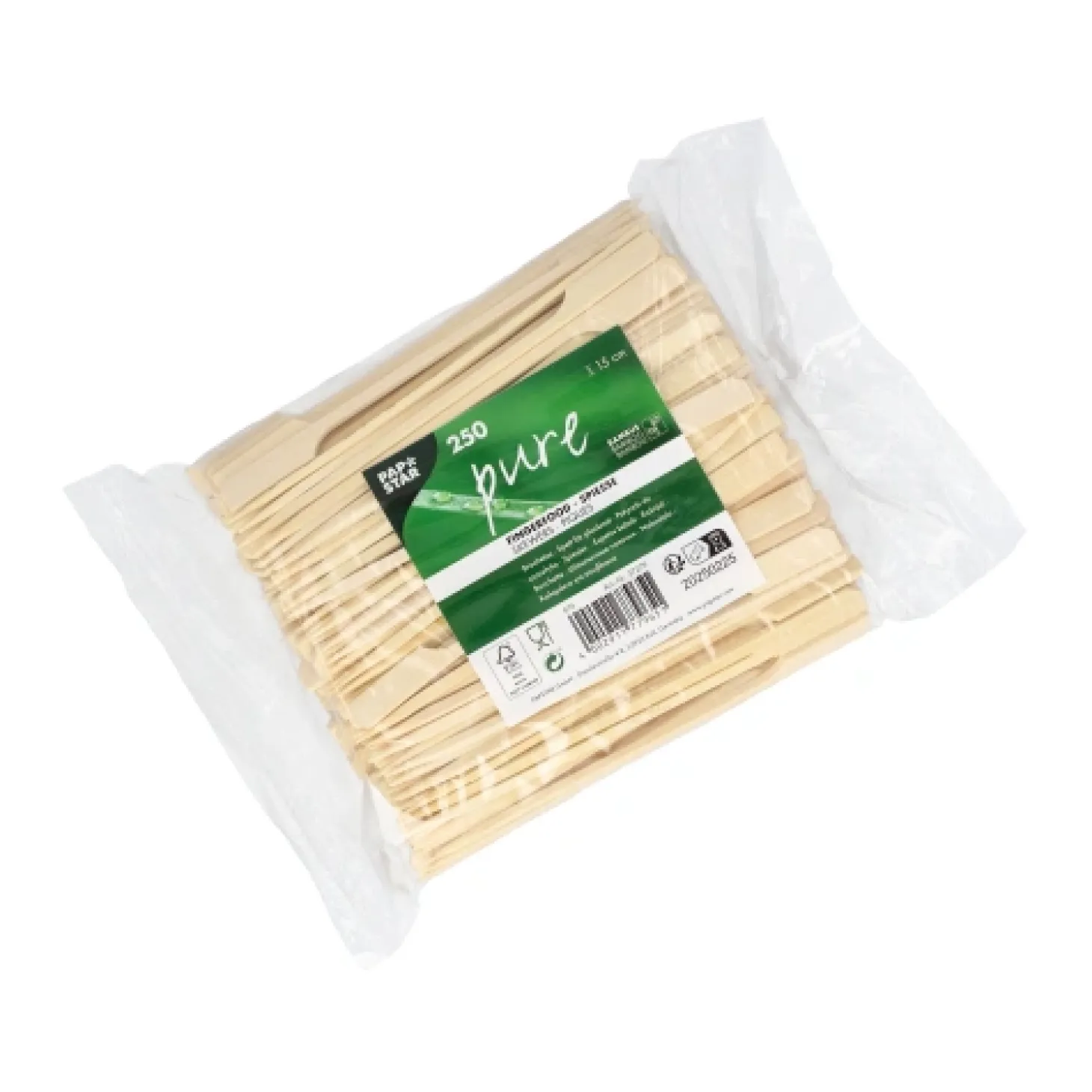 PAPSTAR Fingerfood - Spieße "pure" 15 cm "Golf", 10 x 250 Stück