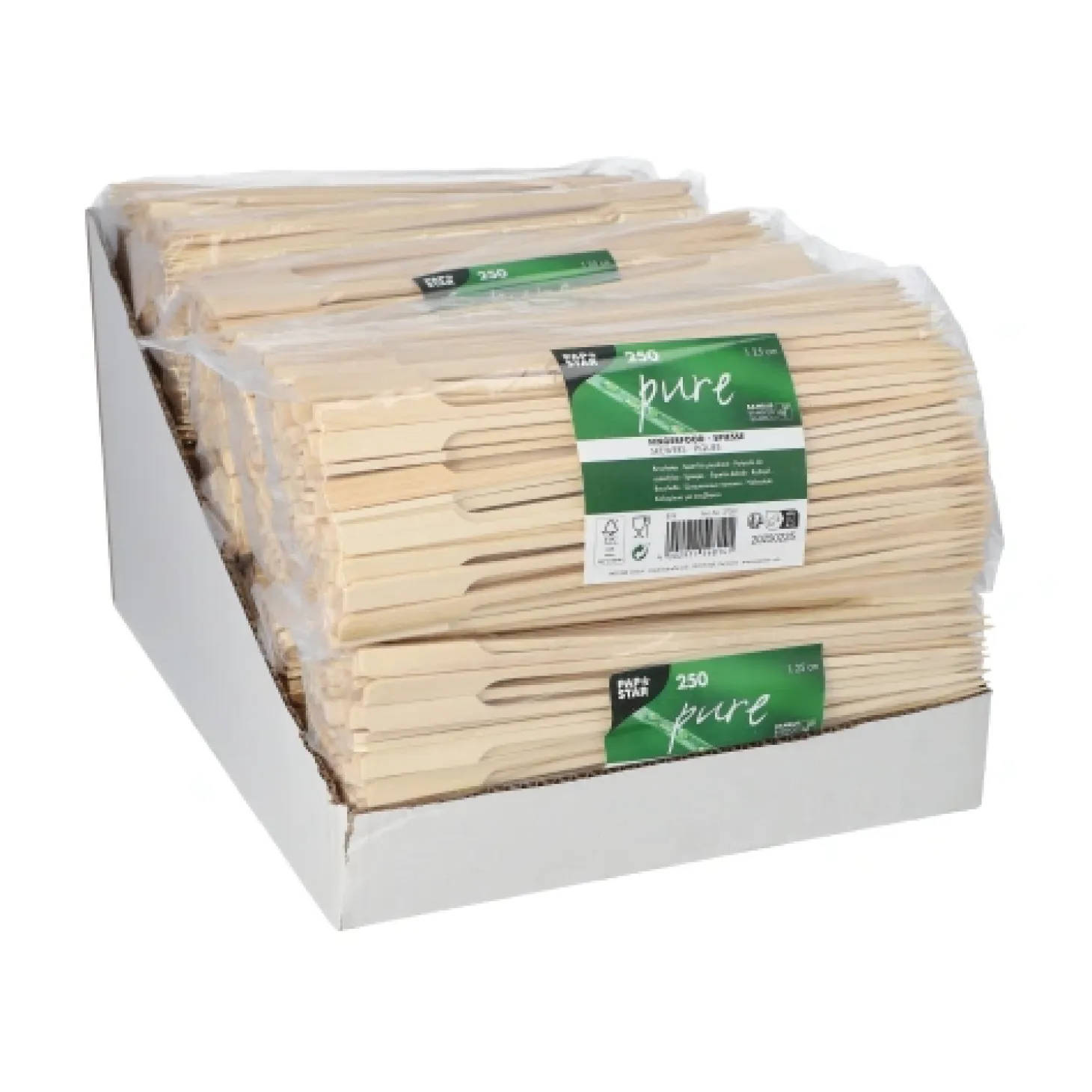 PAPSTAR Fingerfood - Spieße "pure" 25 cm "Golf"