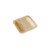 PAPSTAR Fingerfood - Teller, Holz "pure" eckig 14 cm x 14 cm