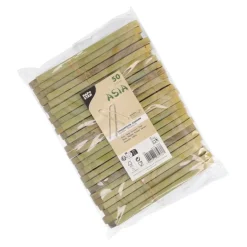 PAPSTAR Fingerfood - Zangen Bambus "ASIA" 15 cm, 10 x 50 Stück