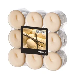 PAPSTAR "Flavour by GALA" Duftlichte Ø 37,5 mm, 16,6 mm creme - Vanilla
