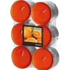 PAPSTAR "Flavour by GALA" Maxi Duftlichte Ø 58 mm, 24 mm orange - Orange