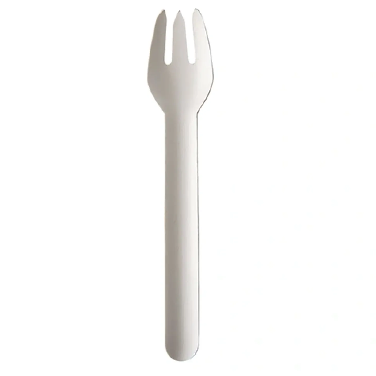 PAPSTAR Gabeln, Papier "pure" 15,5 cm weiß, 20 x 20 Stück