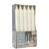 PAPSTAR GALA Basic Tafelkerzen Ø 2,1 cm, 19,3 cm weiß