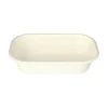 PAPSTAR Gastronorm-Behälter GN 1/4 Zuckerrohr, PLA beschichtet eckig 1,8 l, 6,5 x 26,5 x 16,2 cm