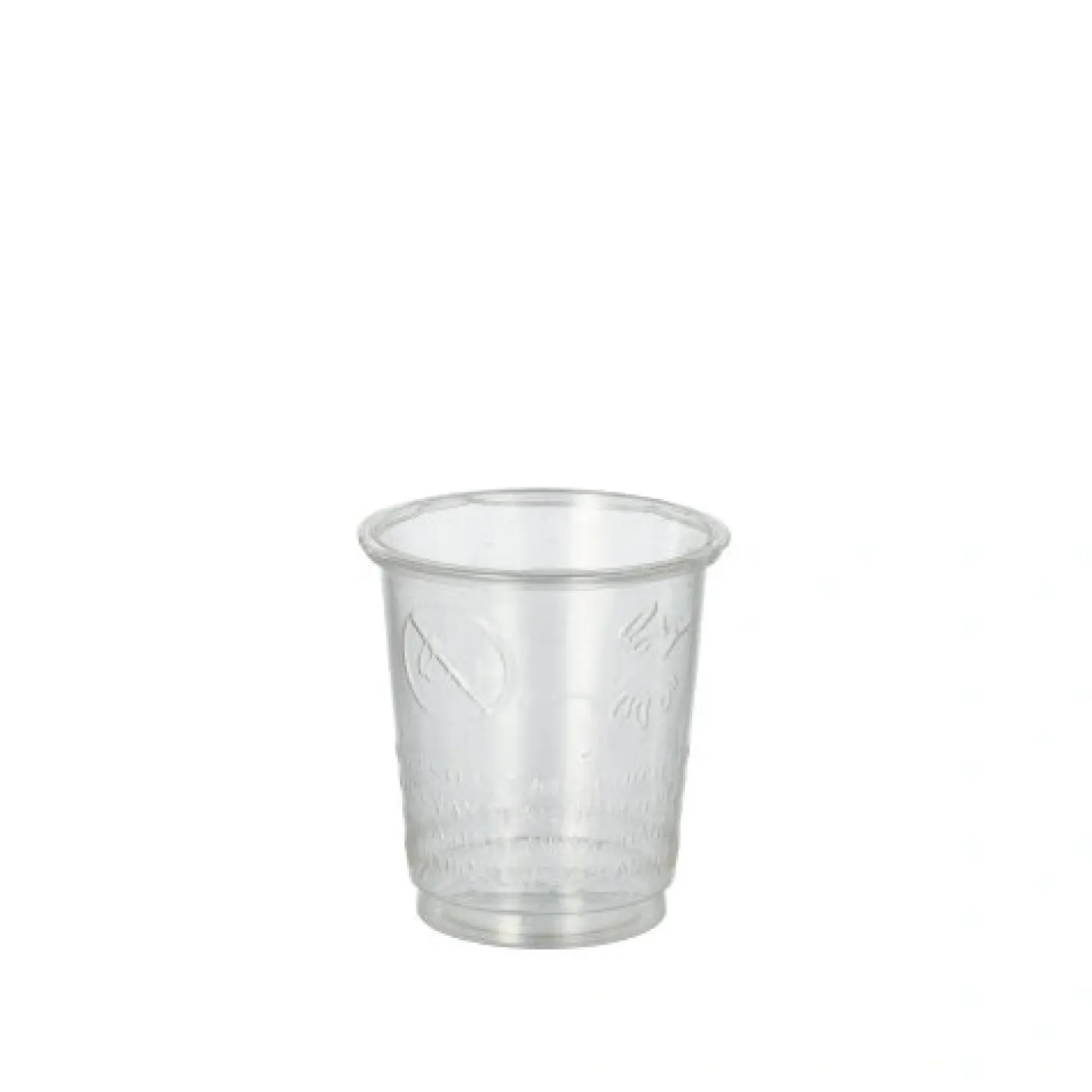 PAPSTAR Gläser für Schnaps, PLA "pure" 4 cl Ø 4,8 cm, 5 cm glasklar