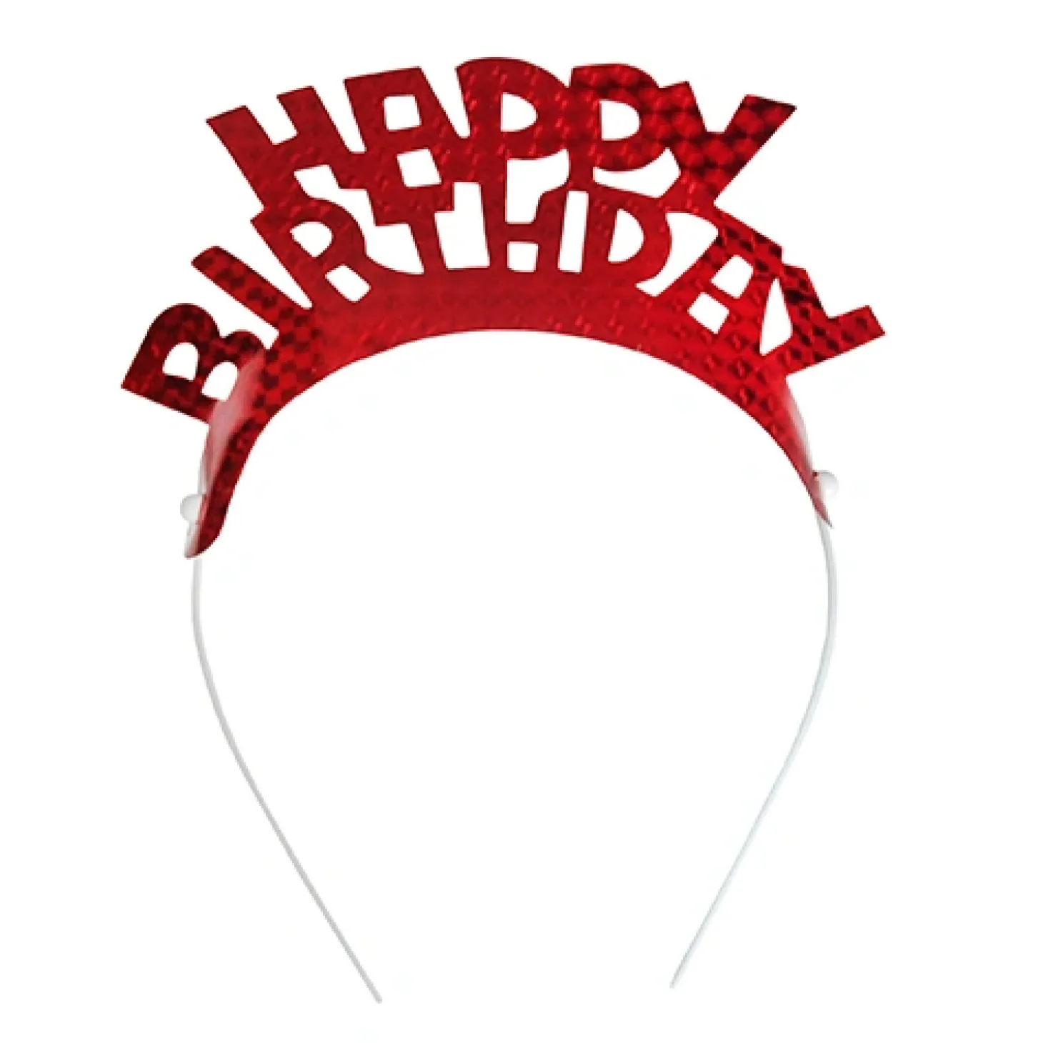 PAPSTAR Haarreifen farbig sortiert "Happy Birthday" "Metallic"