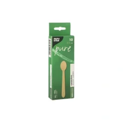 PAPSTAR Kaffeelöffel, Holz "pure" 11 cm, 18 x 10 Stück